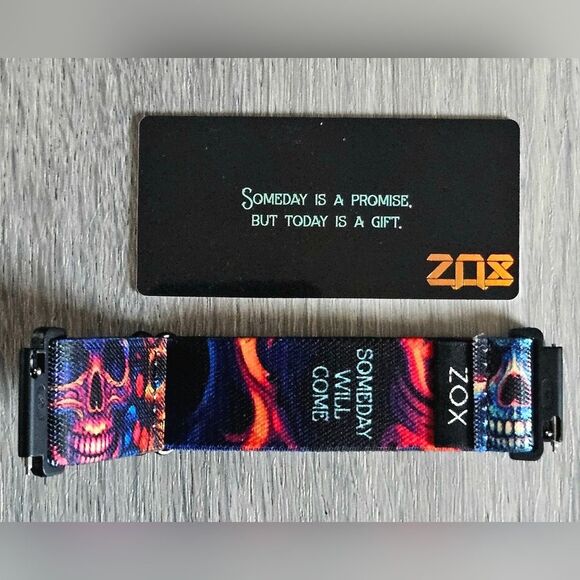 ZOX "SOMEDAY WILL COME" #809 ANDROID SAMSUNG GALAXY 20mm COLLECTIBLE WATCHBAND - Picture 4 of 5